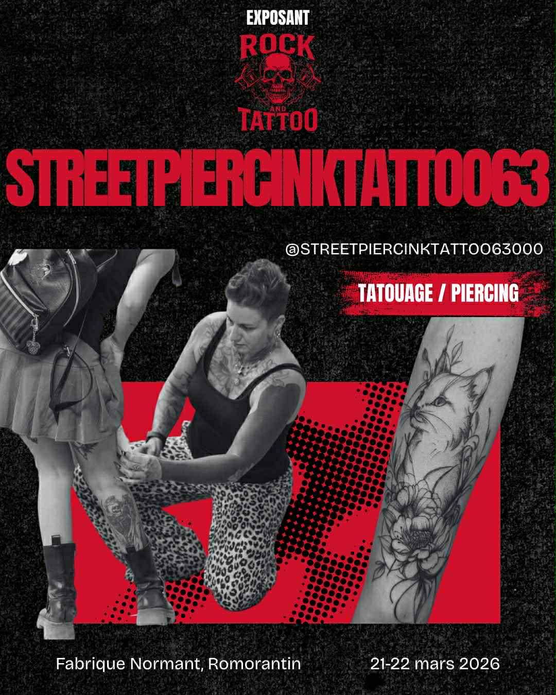 Streepiercinktattoo