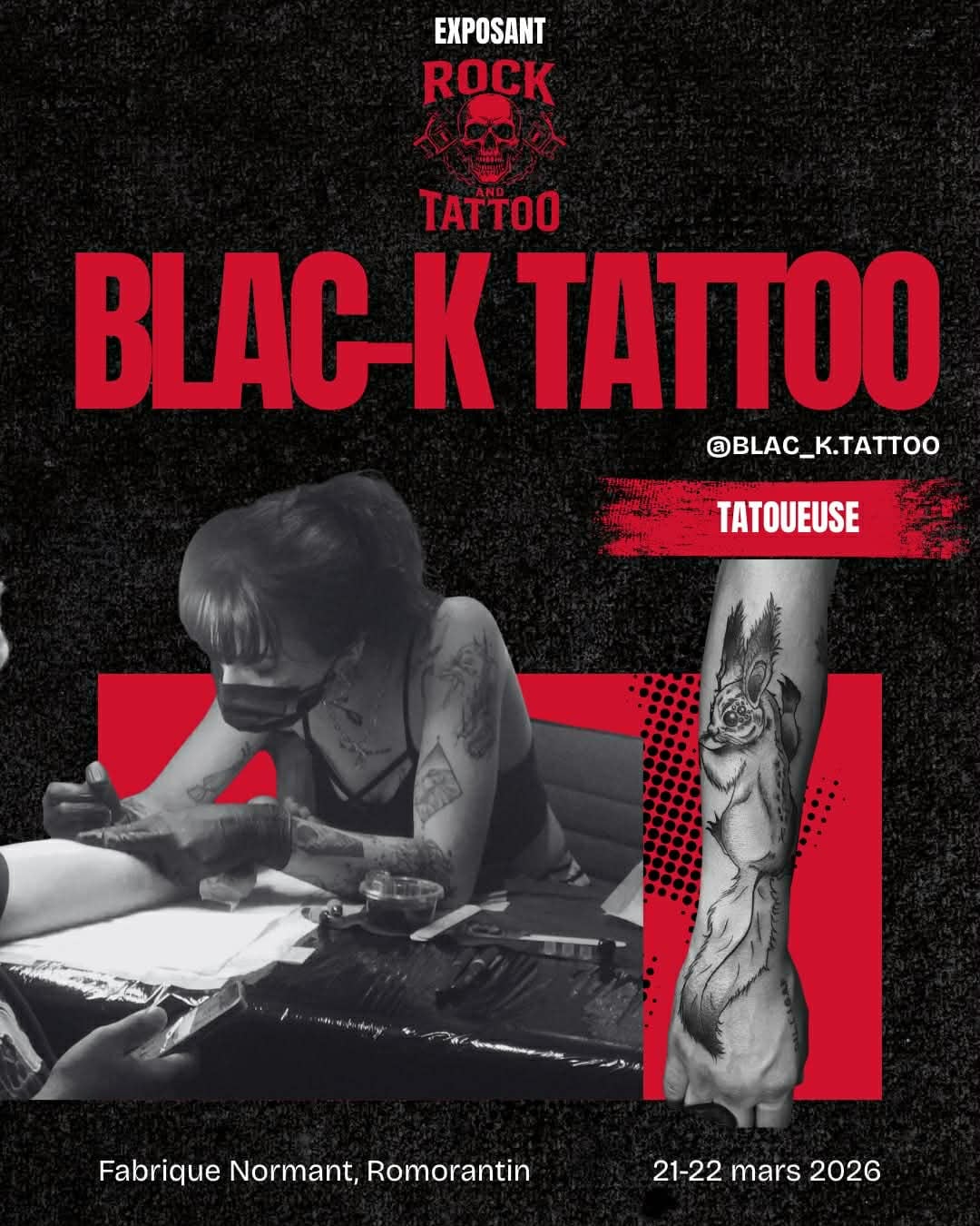 Blac-K Tattoo