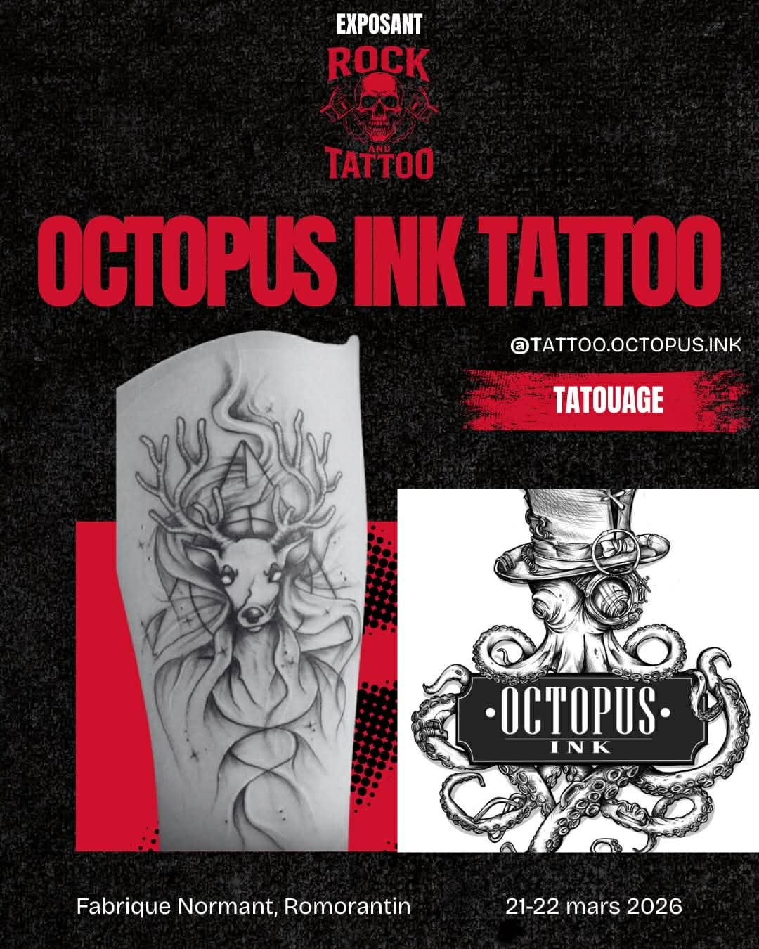 Octopus Ink Tattoo